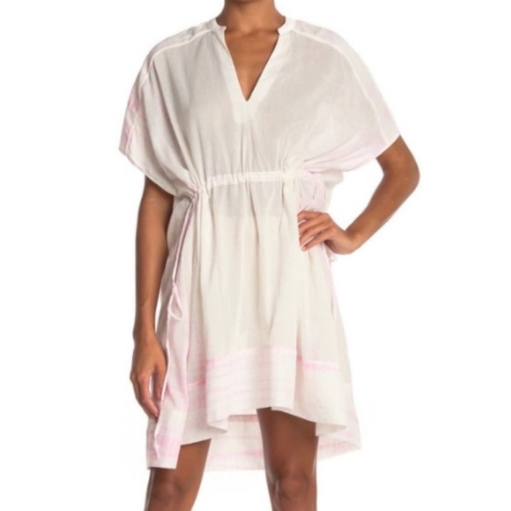 NWT AllSaints Isme Pink Tie-Dye Dress